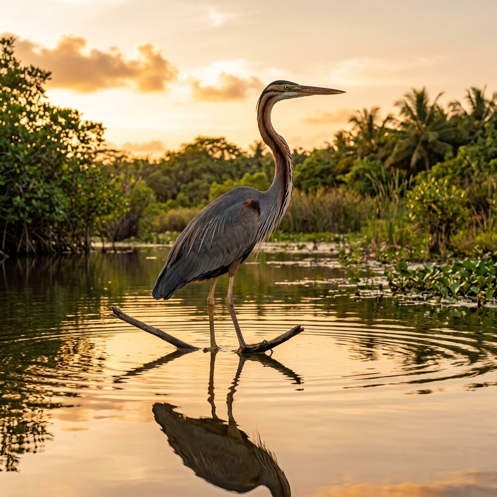Purple Heron